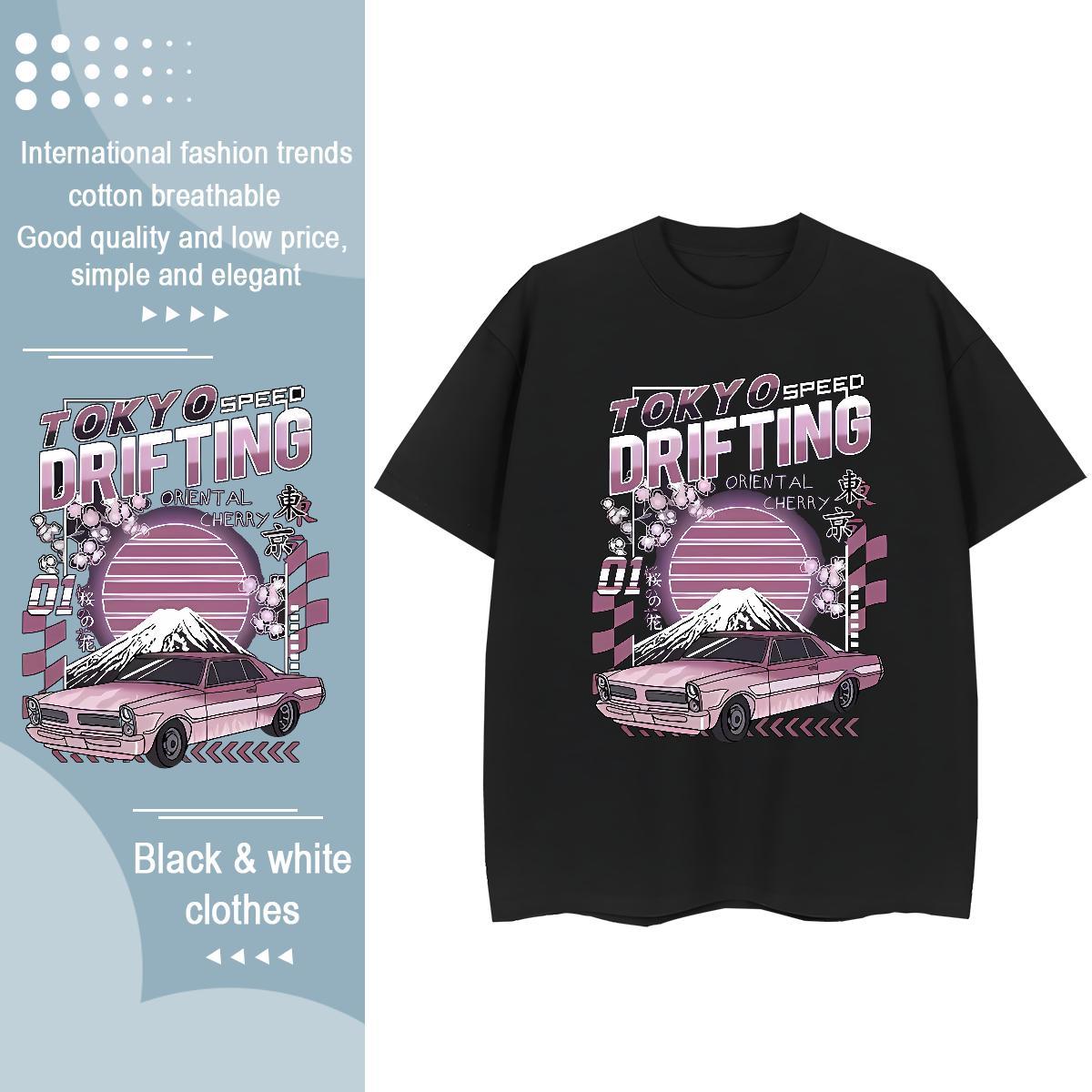 Fashion New Woman T Shirts 230g Pure Cotton Breathable Soft Casual Daily Wear car Women Tees Female Customized Polos