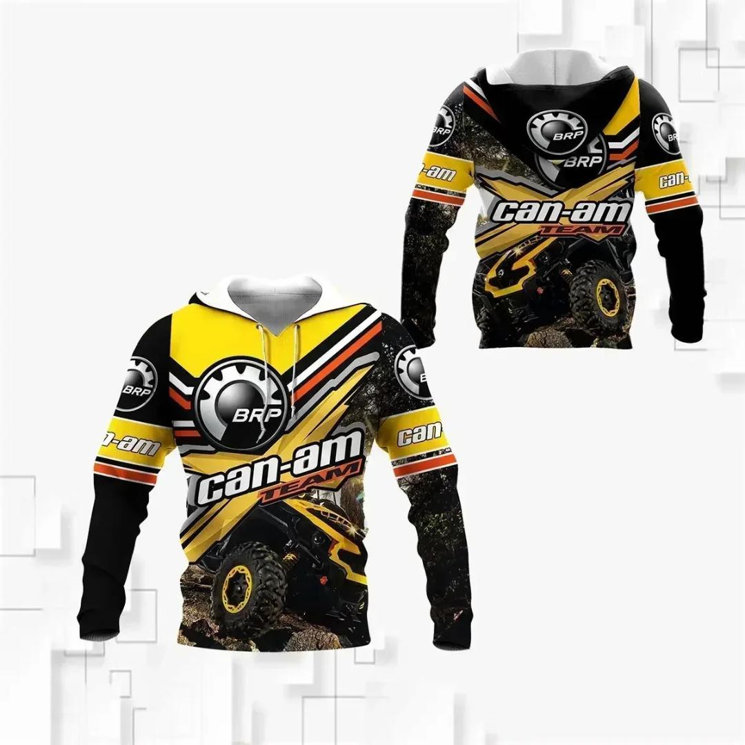 Brp Can-am 3DPrint Newest Off-road Racing Car Unique Men/Women Cozy Harajuku Casual Streetwear Hoodies/Zip/Sweatshirt Style -