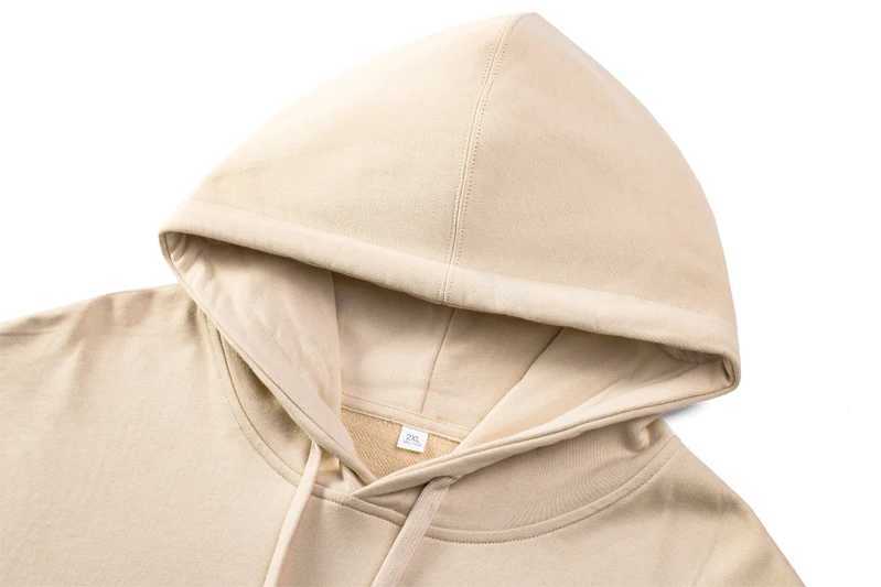 330GSM 100% Cotton Hoodies Men Women DIY Customize Your OWN Design /Picture/Text Customzation Unisex Hooded Sweatshirt LX241011