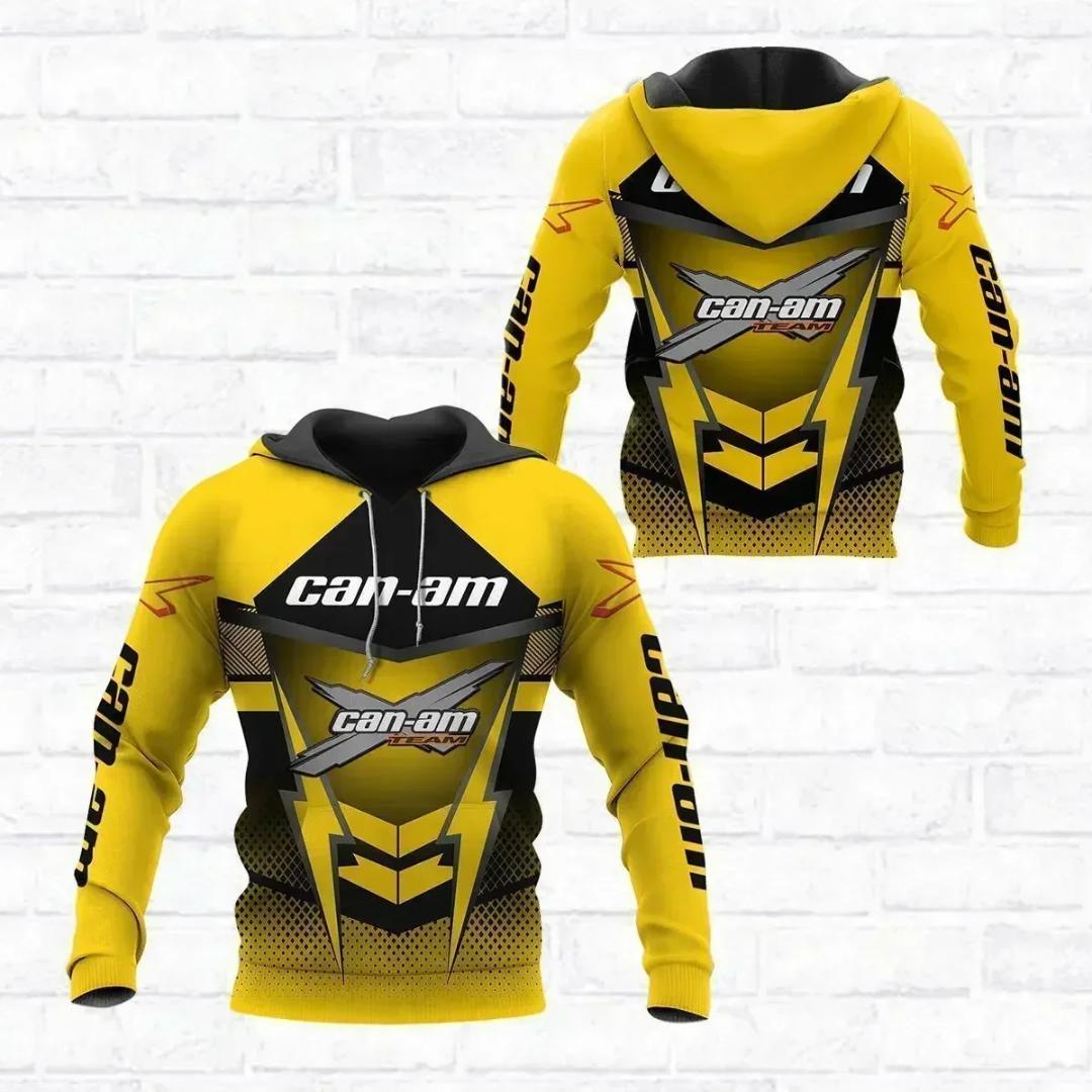Brp Can-am 3DPrint Newest Off-road Racing Car Unique Men/Women Cozy Harajuku Casual Streetwear Hoodies/Zip/Sweatshirt Style -