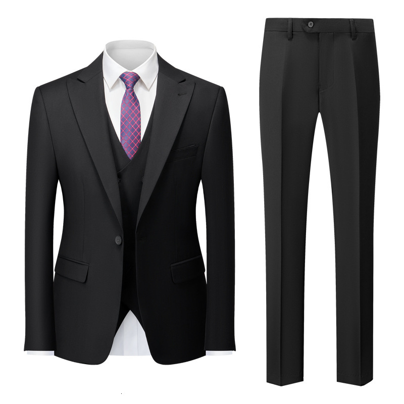 New men's business casual suit, foreign trade cross- wedding groom's formal