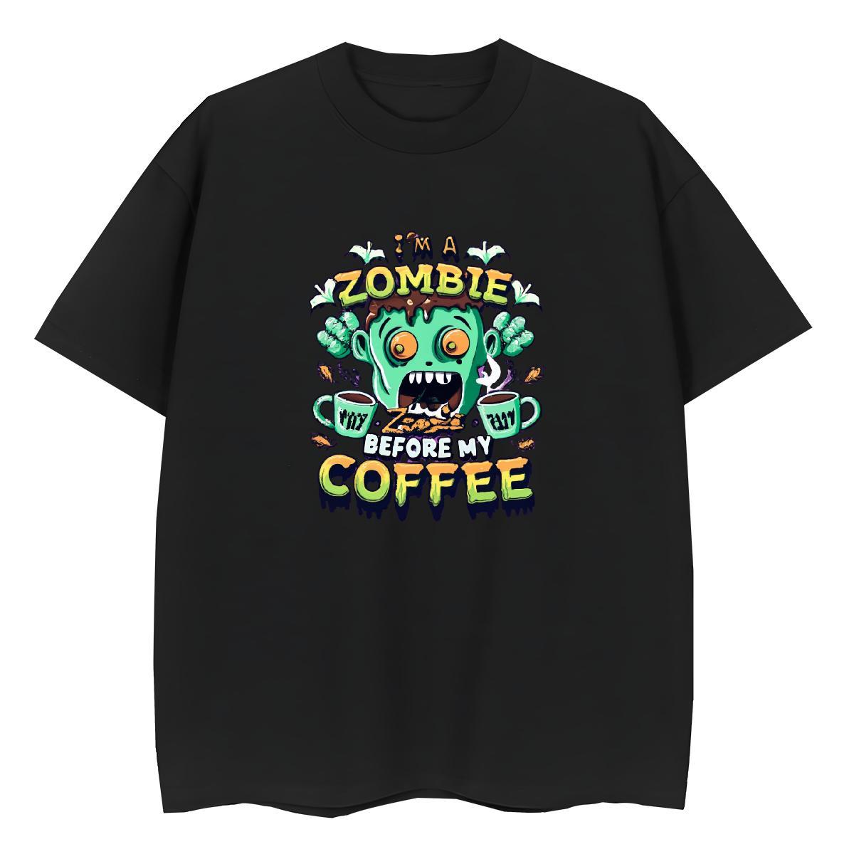 Fashion Casual T Shirt For Woman 100% Cotton 230g Breathable Street skull Woman Tshirt Free Shipping Black White Tee Shirt