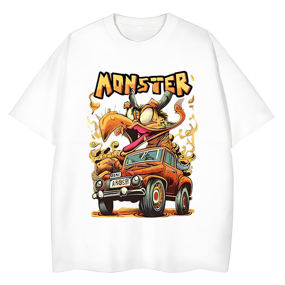 DIY Woman T Shirts 230g Cotton Breathable Crew Neck Summer Casual car Womens Tshirts Designer Black White Tops Tees