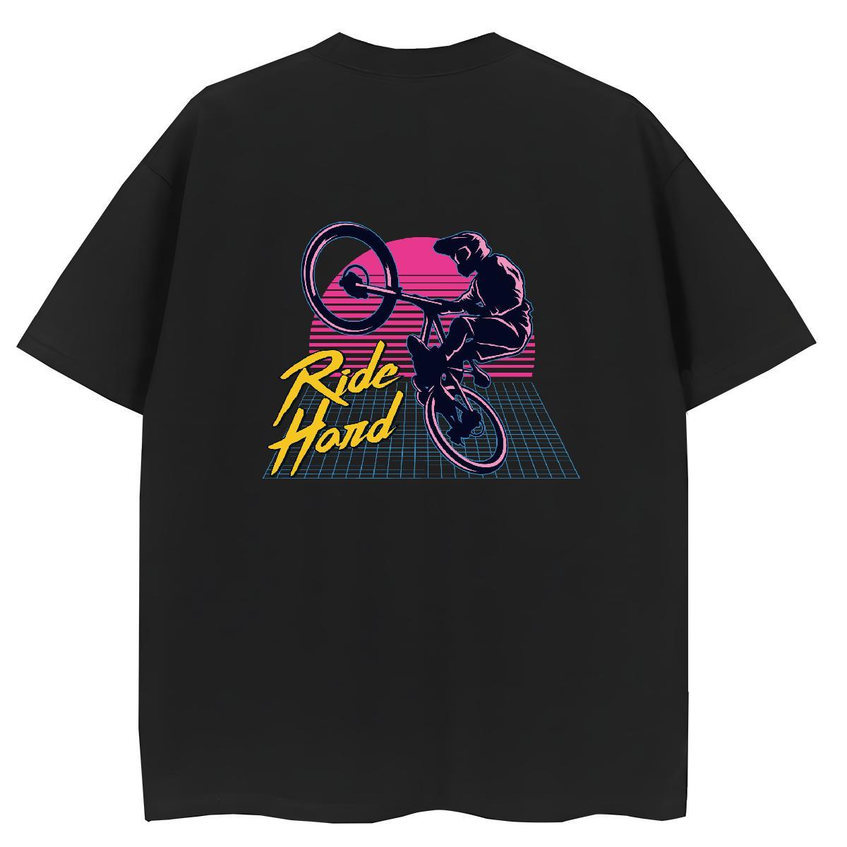 Casual New T-Shirts 100% Cotton 230g Short Sleeve O-Neck Spring Summer Motorcycle Women Tees Nice DIY Anime Clothings