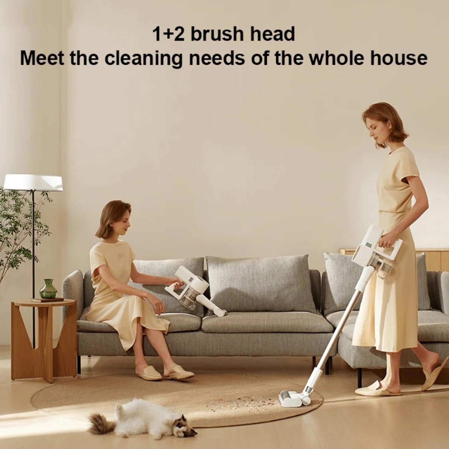 Global Version Xiaomi Vacuum Cleaner G20 150AW Suction LED Searchlight Long Battery Life Versatile Wireless Hand Held Vacuum Mop
