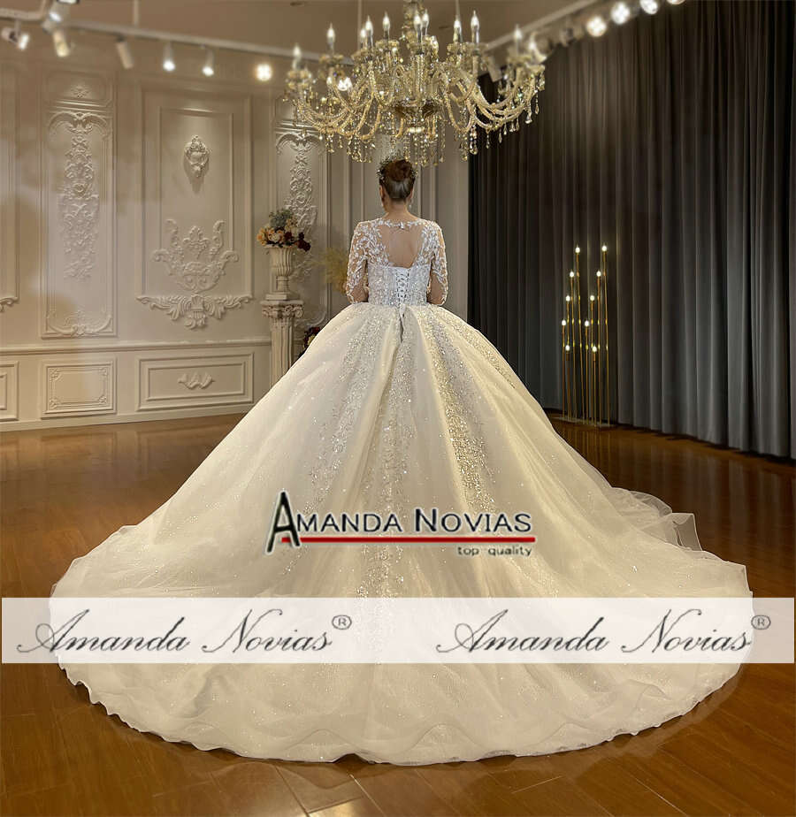 Real Pictures Amanda Novias Bridal Dress Custom Order 2024