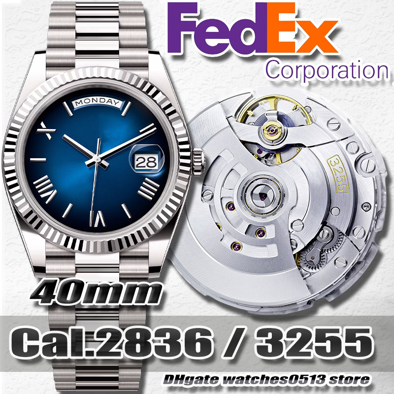 Luxury Mens Watch Designer Watches High Quality Montre de luxe Orologio di Lusso 40MM 3255 Automatic Movement Sapphire Luminous 10ATM Waterproof 72H Power Reserve