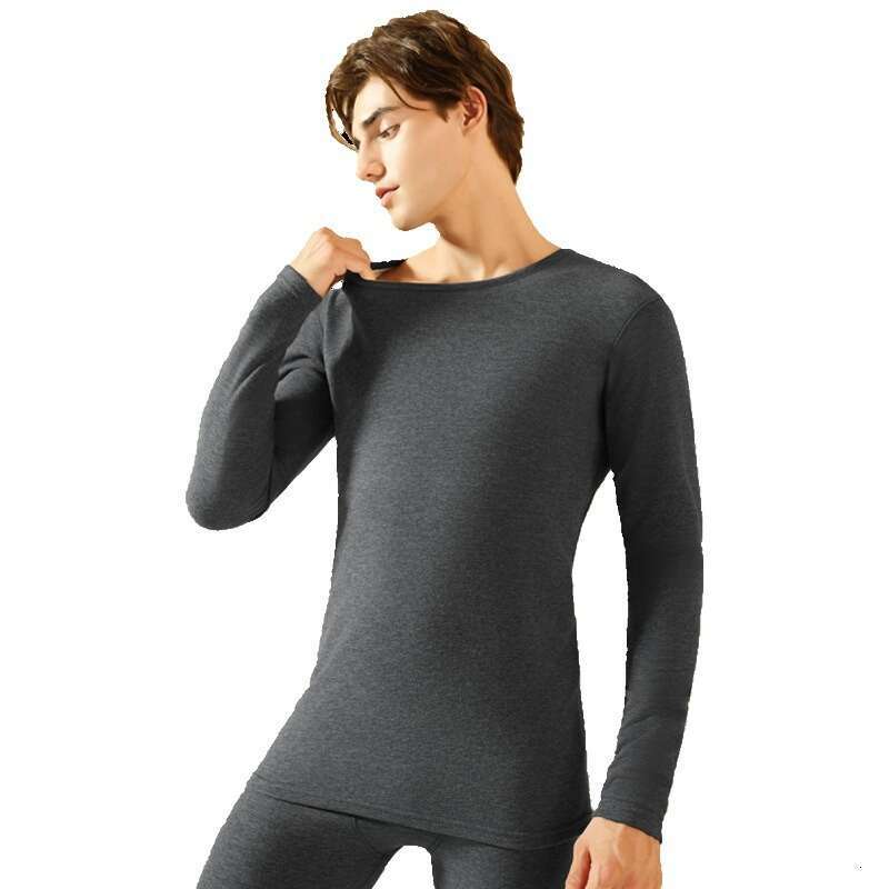Mink cashmere silk thermal underwear set men women, clothes pants for couples, autumn and winter