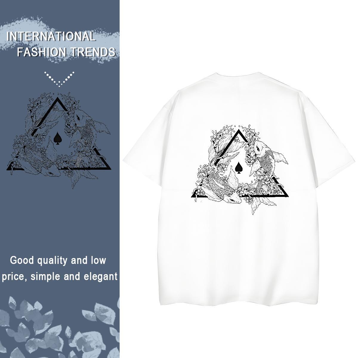 New Arrival Women T Shirts 230g Cotton Breathable Crew Neck Summer Casual eye of the devil Womens Tshirts Free Shipping Plus Size Custom Tee Shirt