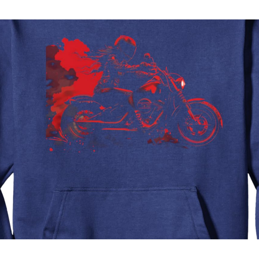 Hoodie for Mens Womens Motorcycle Rider Bike Lover Motorbike Gift Idea Pullover Hoodie Graphic Hoodies sweatshirt Pullover Long Sleeve