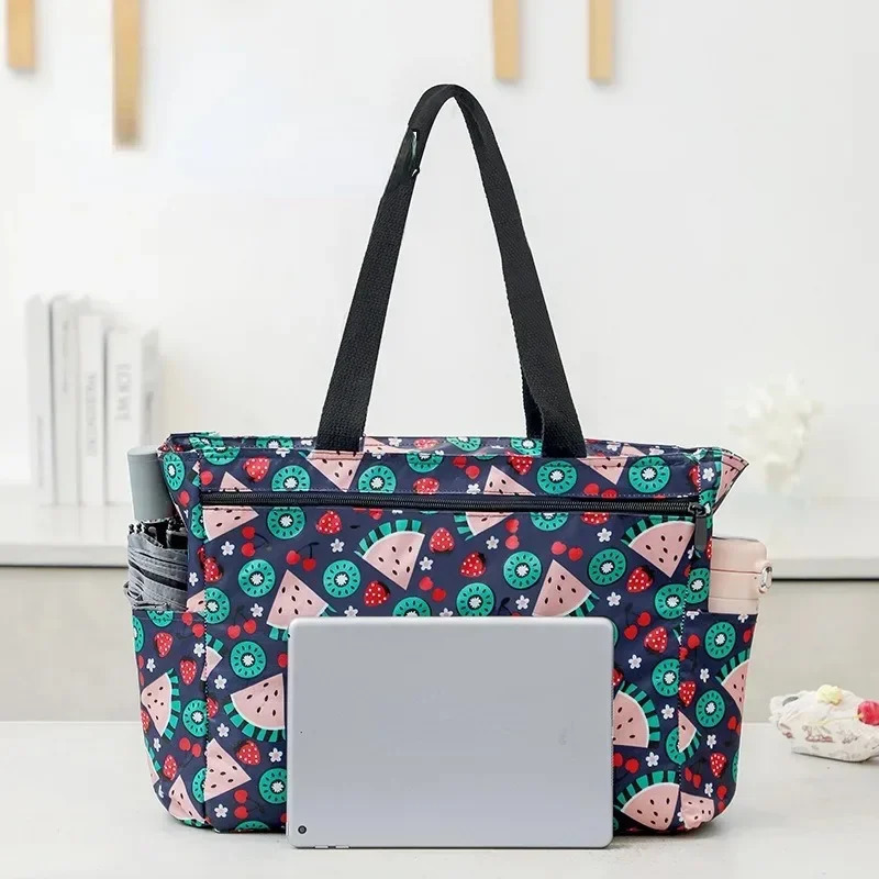 Large capacity waterproof heat cooler bag womens portable lunch travel picnic box insulated bento box bag food ice bag 241008