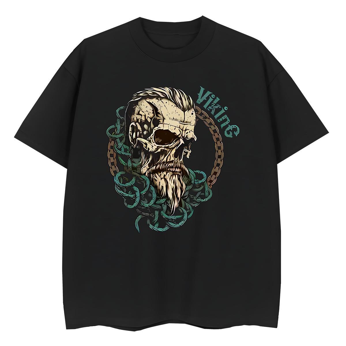 2024 Designer T Shirts Women 230g Cotton Crew Neck Casual skull Unisex Tshirts Wholesale Anime Print Wear