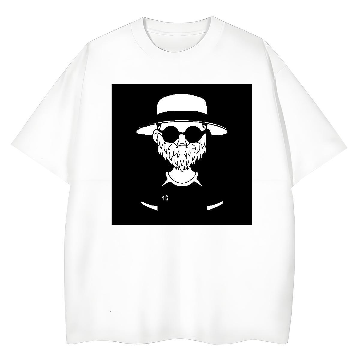 Factory Direct Woman T Shirts 100% Cotton 230g O Neck Short Sleeves Daily Wear skull Lady T shirt Brand Oversized Top Shirts