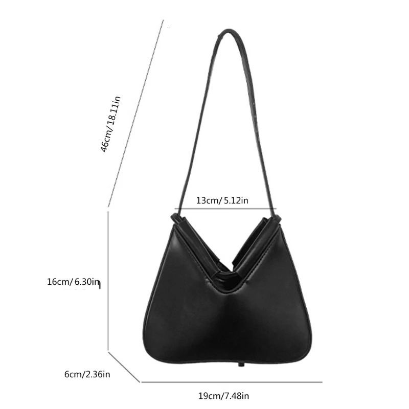 PU Leather Shoulder Bag Underarm Bags Satchel Party Handbag Evening Purse for Shopping Travel Work and Dating 240925