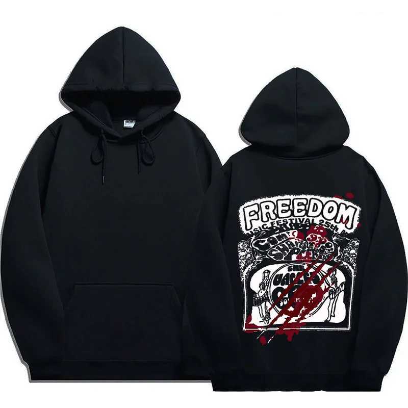 2024 Autumn Winter Hot Selling New Fear Cry Hoodie Men And Women Casual Long-sleeved Loose Street Mens Pullover Top Clothing LX241011