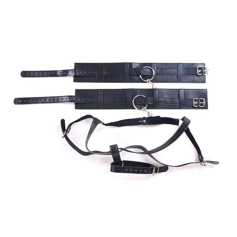 BDSM Thigh Sg Spreader,Leg Open Restraint Bondage Harness with Handcuffs,Sex Position Aid,Sexy Costumes