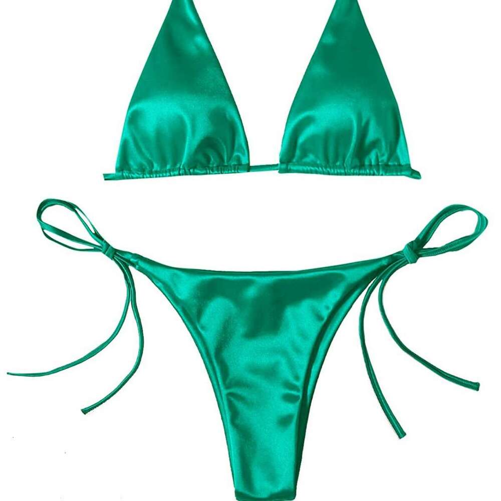 2022 New Sexy Beach Set Bikini Fashion Split Swimsuit