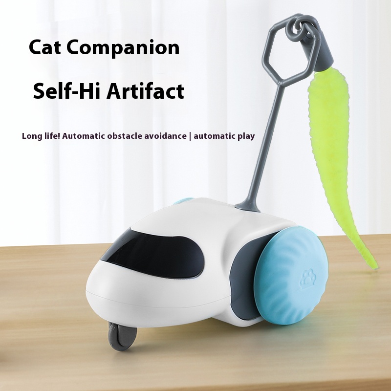 Intelligent Self-Playing Runaway Car for Indoor Feline Entertainment
