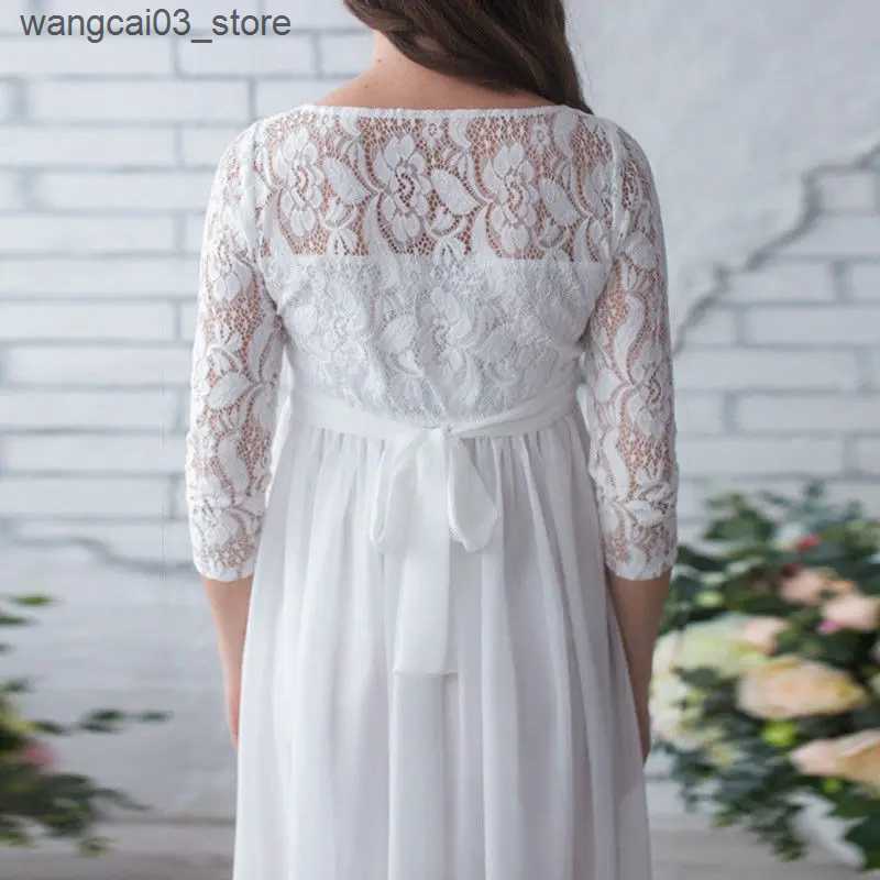 Maternity Dresses Puococo Pregnant Mother Dress Maternity Photography Props Women Pregnancy Clothes Lace Dress For Pregnant Photo Shoot Clothing L2409