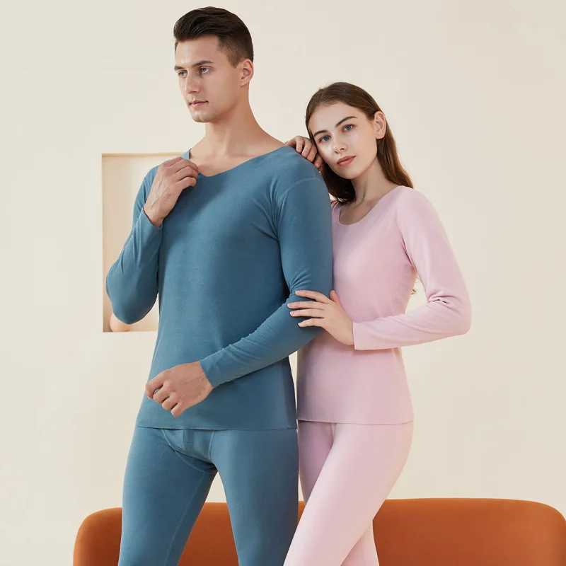 Women's Thermal Underwear Men Red Thermal Underwear Set Woman Winter Clothing Warm Suit Long Slve Top Warm Pants Leggings Thermo Underwear Unders