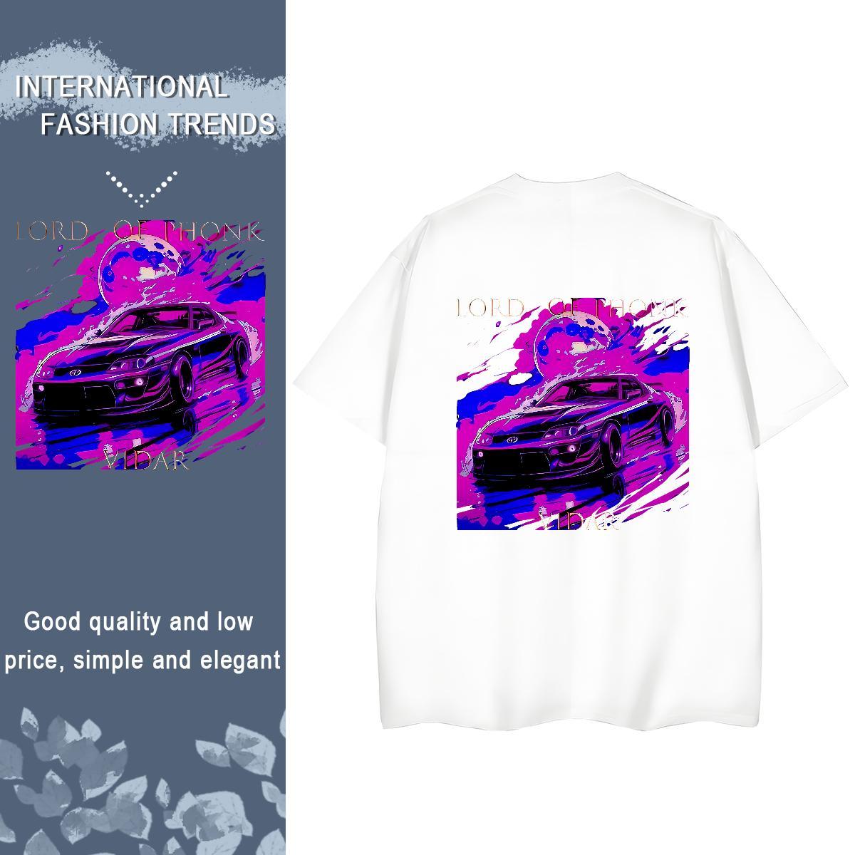 Stylist Women T Shirts 230g Pure Cotton Breathable Short Sleeve Street Wear beach Women Tees Free Shipping Customized Clothings