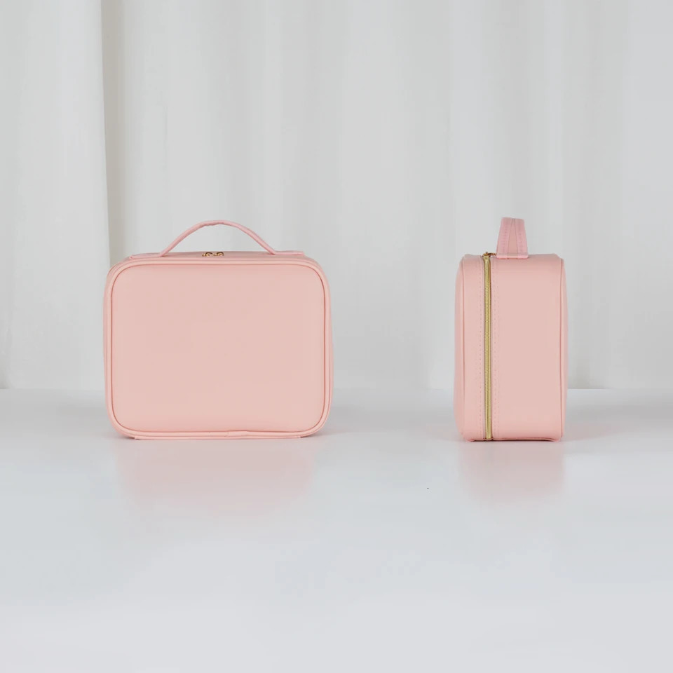 Professional makeup box with lighting and full screen mirror cosmetic storage bag fully loaded portable makeup artist brush beauty 241008