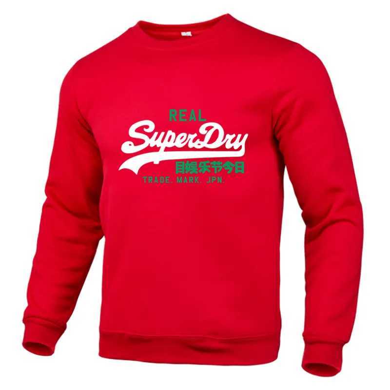 2024 New Men StreetwearTrend Womens Pullovers Letter Printing Hoodies Warm Fleece Sweatshirt Crewneck Soft Female Clothes LX241011