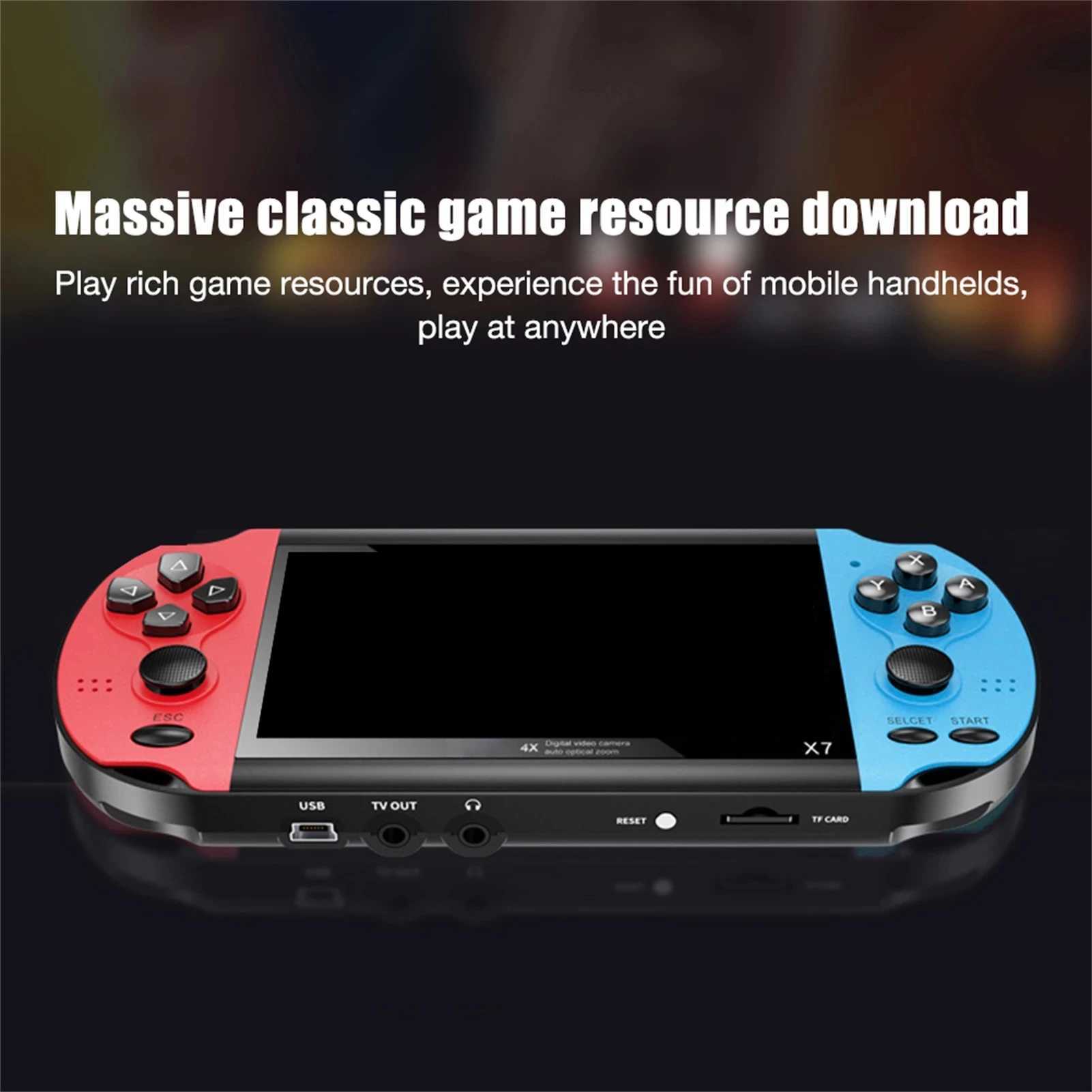 Handheld Portable Mini Retro Video TV Hand Game Console Player Arcade Machine for Kids Gaming Videogame Emulator Box Retrogaming Z241011
