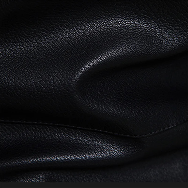 PU Casual Leather Jacket Men Fleece Motorcycle Biker Slim Fit Outerwear Solid Stand Collar Jackets 240930