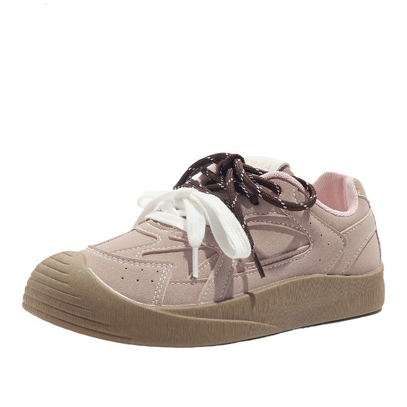 Design sense board shoes for women, 2024 autumn new fashion shoes, Korean version sports and leisure shoes, student low top German training shoes