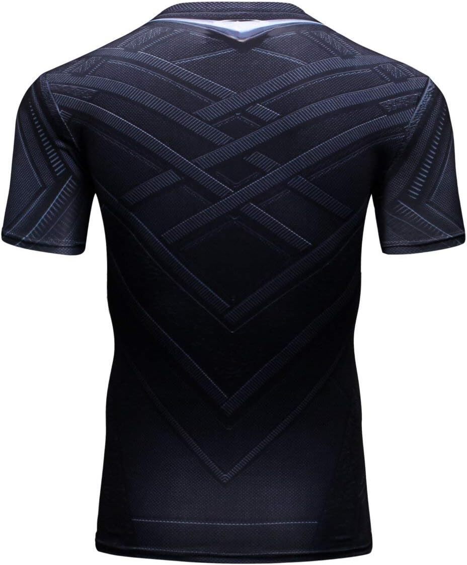 Mens T shirt Men's Compression Shirt Short Sleeve Printing Cool Dry T-Shirt Running Sports Baselayer graphic tee Casual tops summer breathable