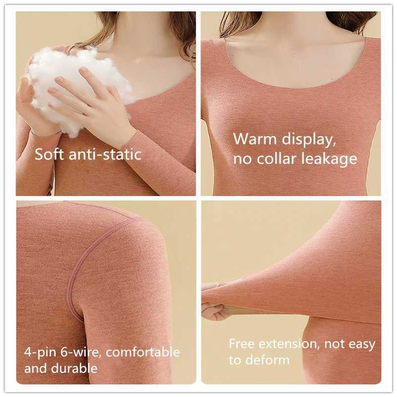 Women's Thermal Underwear Womens Warm Coat Thick Heat Storage German Velvet Autumn Coat Womens Warm Coat Y241011N78G