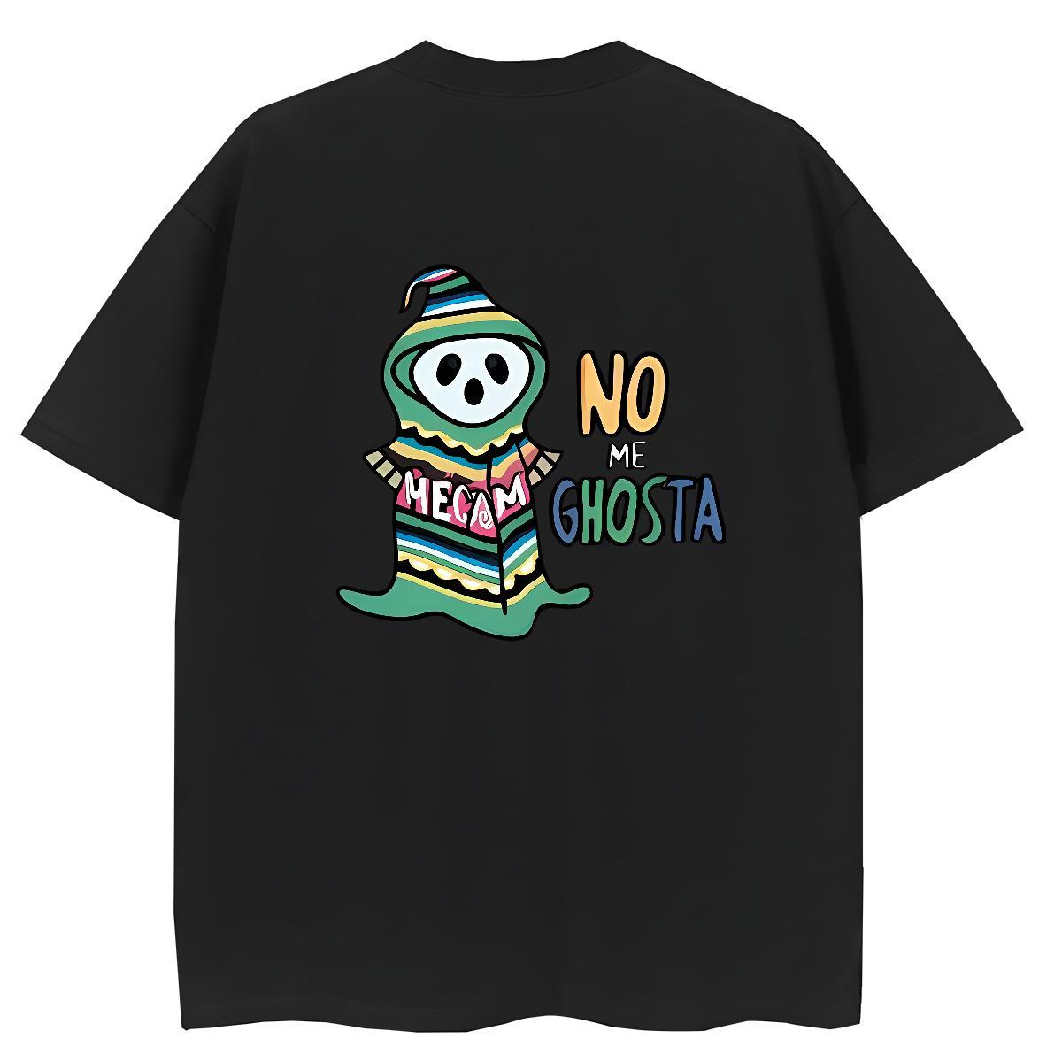 2024 DIY Women T Shirts 230g Cotton O Neck Short Sleeves Daily Outfit skull Tshirt for Man Woman Nice Cartoon Print Tees