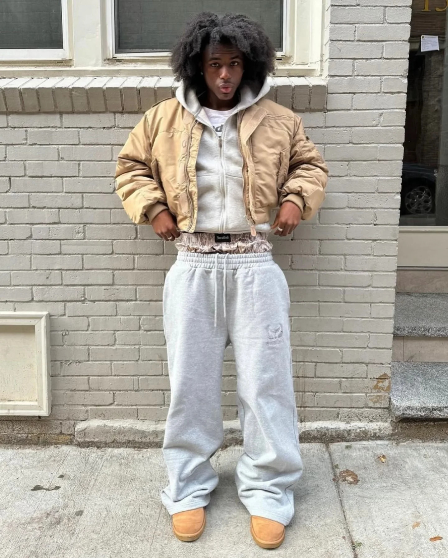 Y2K Harajuku Camouflage Embroidered Double Waist Sports Pants Hip Hop High Waist Wide Leg Pants for American Street Retro 240930