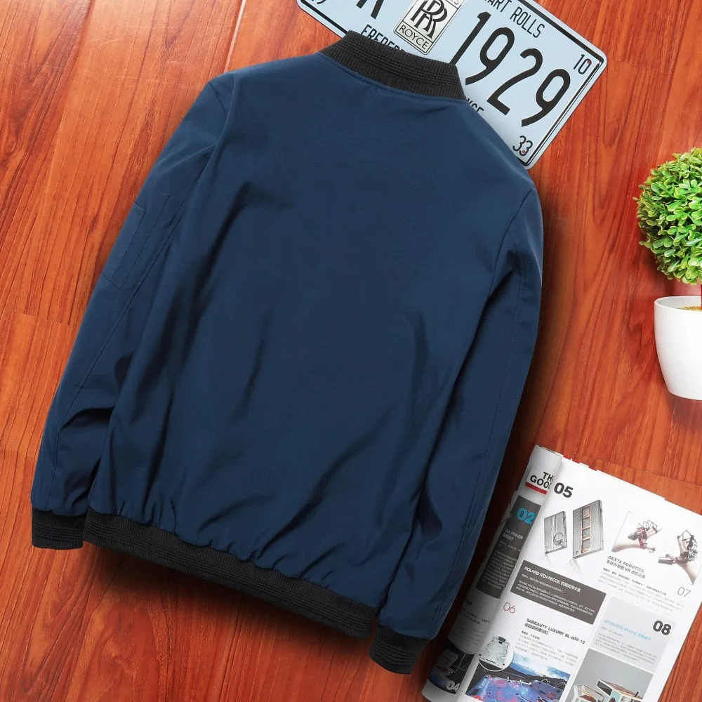 Mens Casual Jackets Baseball Tops Male Cardigan for Men Bomber Jacket Outdoor Spring Fall Long Sleeve Coat 241011