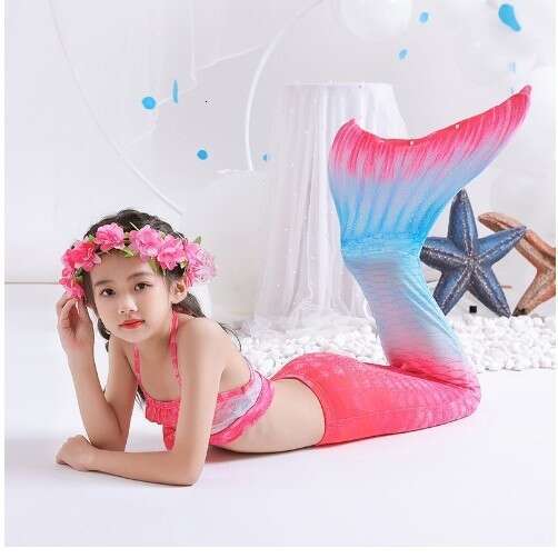 Child Child Tail, Baby Princess Dress, Mermaid Bikini Swimsuit