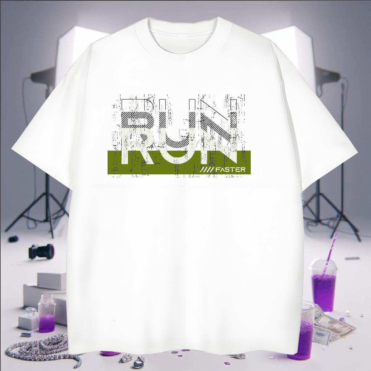 Classic Mens T Shirts Street Wear Breathable Short Sleeve Comfortable Couples T Shirts Tops Shirt Asian Size