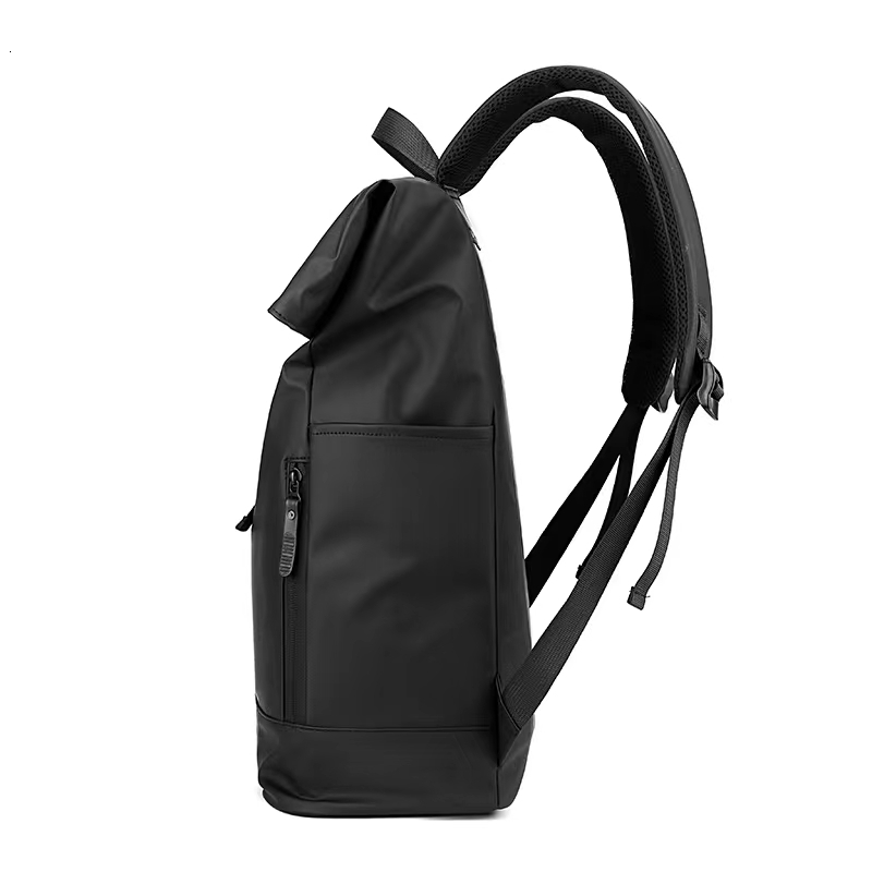 Mens Backpack Waterproof Rollup Expandable Travel Bag Large Capacity Laptop School Bags for Men Casual Daypack y240925