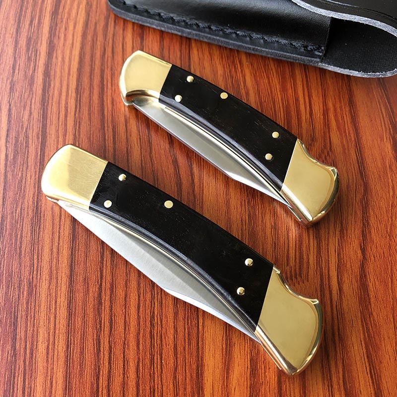 2025 New US Classic Style 110 112 Single Action Pocket Knife 440C Outdoor Hunting Camping Self Defense Survival Folding Knives