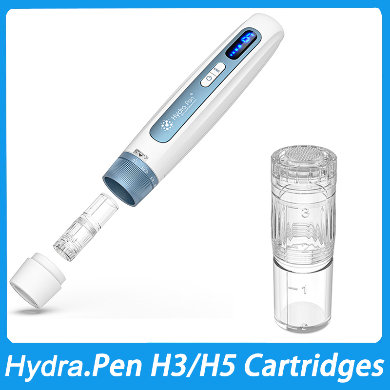 50pcs Derma Pen H3/H5 Cartridges Needles 12/24/36pin Nano-HR Nano-HS Replacement Cartridge for Hydra.Pen H3 H5 Dermapen Containable MTS Tips 3ml Serum
