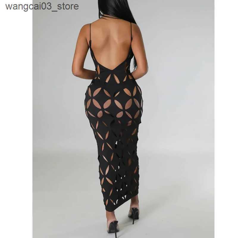 Maternity Dresses Fashion Hollow Out Maternity Photography Props Dress Sexy Slim Strap Dress Photo Shoot Dress For Women L240910