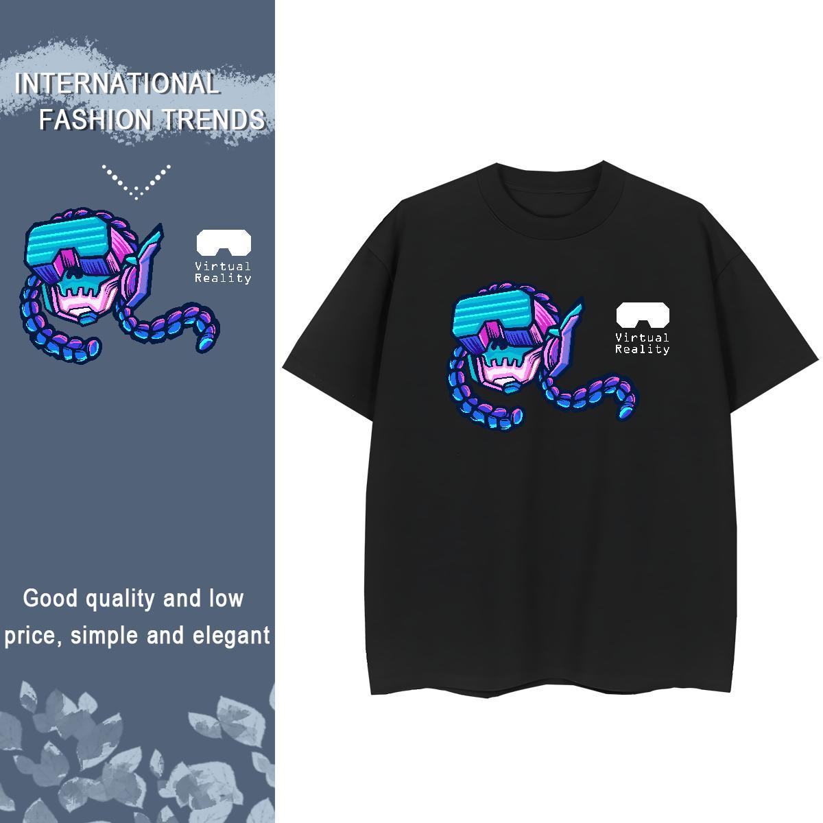 Brand Womens T Shirts 230g 100% Cotton Comfortable Home Outdoor skull Tshirt for Man Woman Designer Nice Graphic Clothes