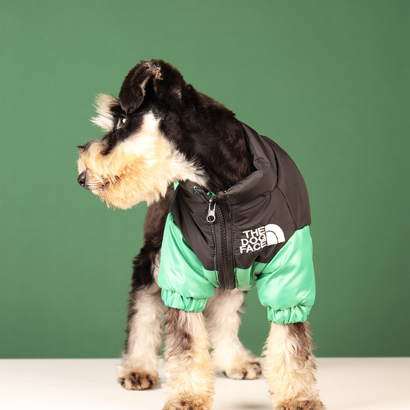 The Dog Face Dog Coats Designer Dog Apparel Waterproof Dog Hoodie, Dog Winter Clothes for Small Medium Dogs, Premium Windproof Dog Snow Jacket Perfect