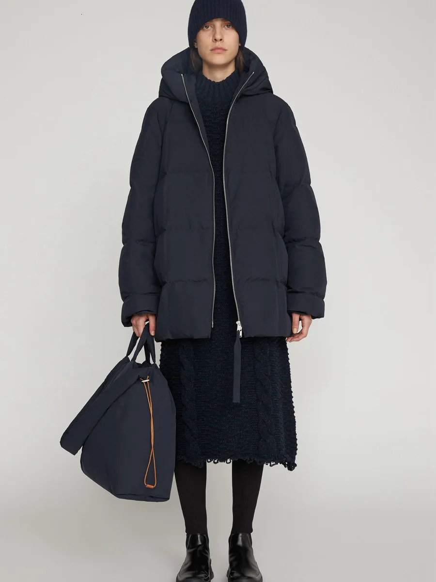 JIL Hoodie Womens Jacket Autumn/Winter Loose Warm Thick Bedding Bread Shirt 241011