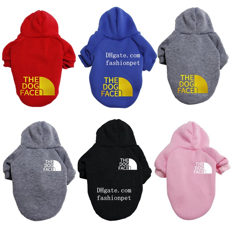 The Dog Face Dog Apparel Soft and Warm Dog Hoodie, Dog Winter Coat, Cold Weather Clothes Sweatshirt for Small Medium Large Dogs Puppy Cat Boys Girls G