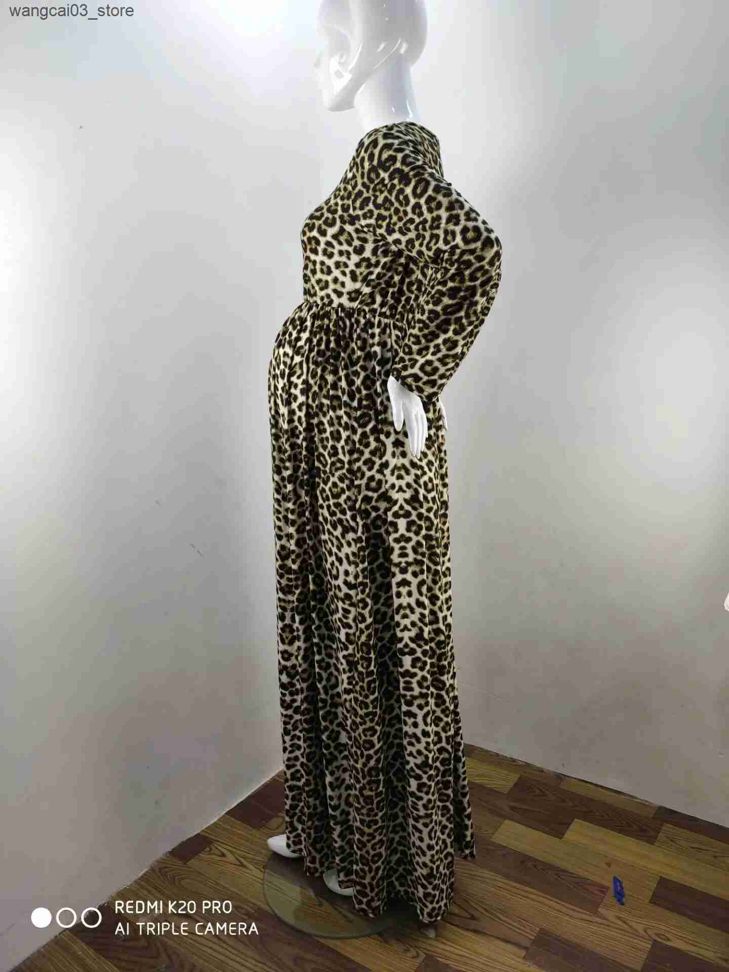 Maternity Dresses Sexy Maternity Dresses for Photo Shoot Pregnant Women Summer Pregnancy Clothes Long Sleeve L240910