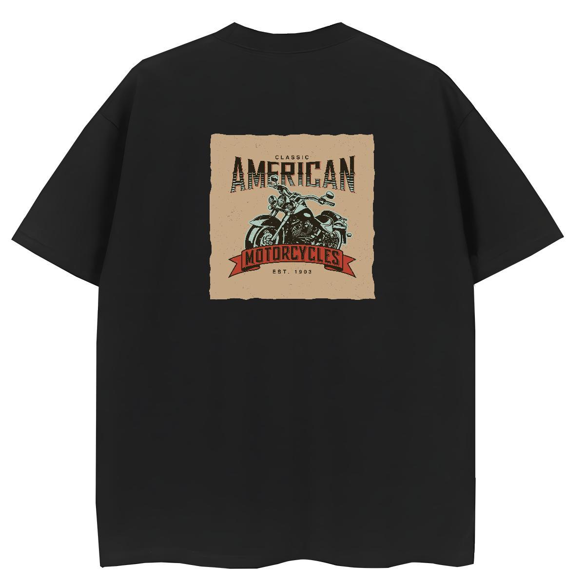 New Arrival Woman T Shirts 100% Cotton 230g Short sleeve Soft Summer Casual Motorcycle Tshirt for Man Woman Brand Anime Print Wear