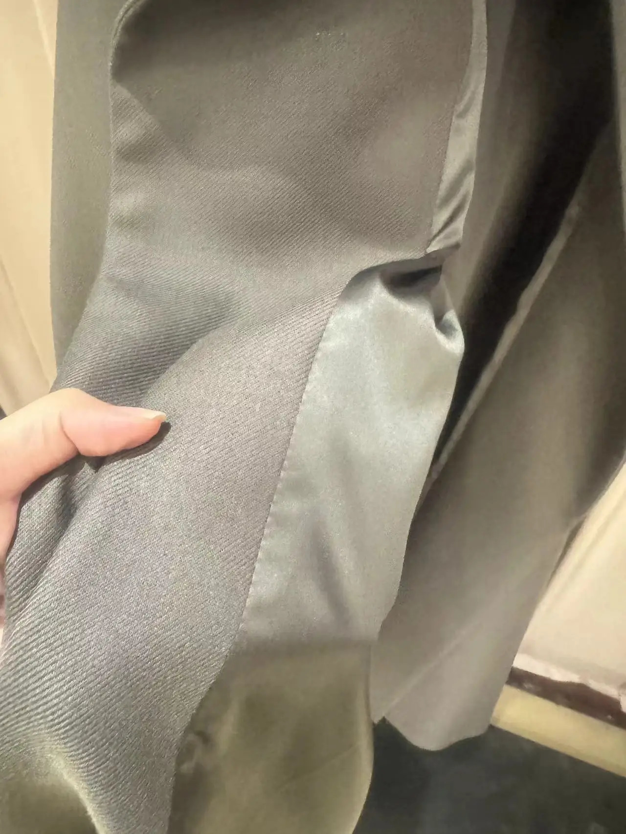 TRENDY loosefit wool blend atutumn and winter fashion beautiful overcoat cashmere coat with belt xlong woollen 240930