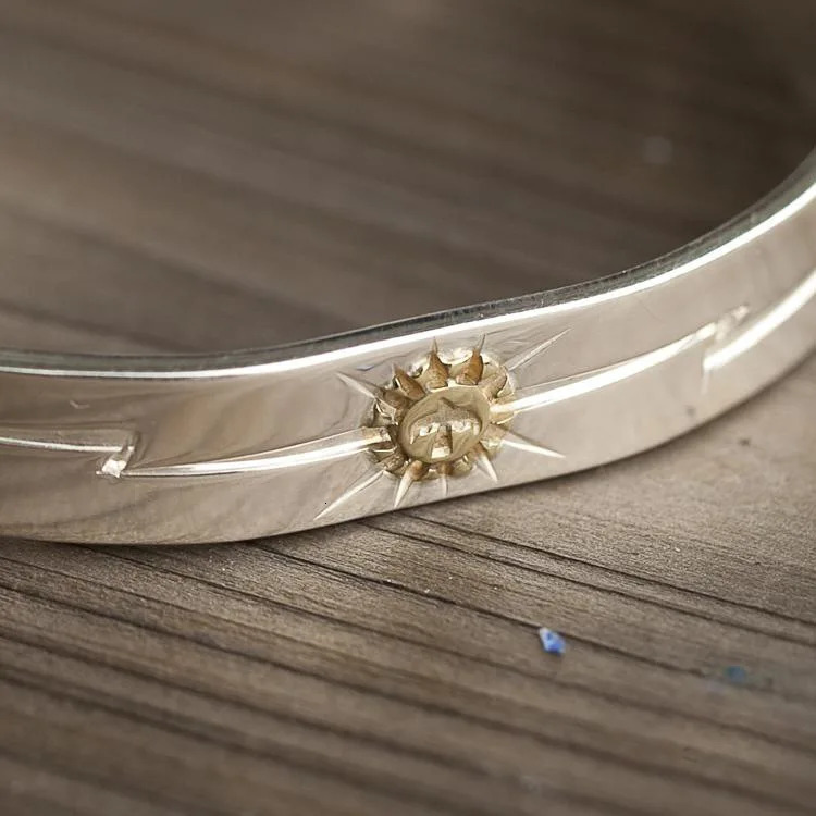 selling fashion sun ray bird animal carving 925 sterling silver womens open bracelet promotion jewelry womens gifts no fading 241007