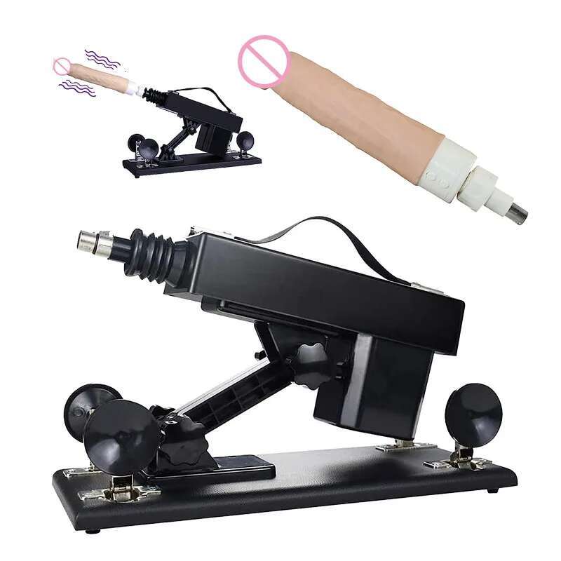Automatic Heat Sex Machine with Dildo Attachments Sex Toys for Women and Men Thrust Love Machine Fucck Machine Masturbation Tool